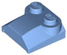 Slope, Curved 2 x 2 x 2/3 with 2 Studs and Curved Sides, Lip End