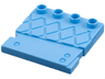 Duplo Tile, Modified 4 x 4 Studs on Edge and Groove Lines (Little Robots)