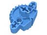 Bionicle Matoran Torso, Gear 9 Tooth with 3 Axle Holes and 2 Pin Holes