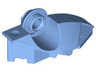 Large Figure Foot with Rotation Joint Ball Half Vertical