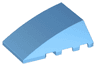 Wedge 4 x 4 Triple Curved No Studs