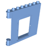 Duplo Wall 1 x 8 x 6 Hinge on Left with Door Opening