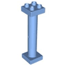 Duplo Support Column 2 x 2 x 6 Round with Open Latticed Back