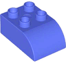 Duplo, Brick 2 x 3 Slope Curved
