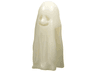 Minifigure, Headgear Head Cover, Ghost Shroud with Smile