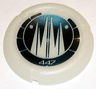Throwing Disk with Bionicle Kanoka 447 Ko-Metru Pattern
