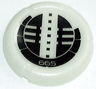 Throwing Disk with Bionicle Kanoka 665 Onu-Metru Pattern