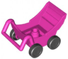 Duplo Stroller / Baby Carriage / Pram with Thick Black Wheels
