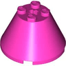 Cone 4 x 4 x 2 with Axle Hole