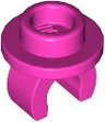 Plate, Round 1 x 1 with Clip on Bottom