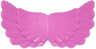 Minifigure Wings Feathered Extended with Stud Holder