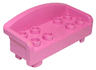 Duplo, Furniture Couch / Sofa with Rounded Back and 8 Studs