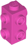 Brick, Modified 1 x 1 x 1 2/3 with Studs on 3 Sides