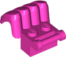 Brick, Modified 1 x 2 with Bar Handle and 4 Legs / Claws on Opposite Sides