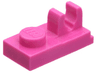 Plate, Modified 1 x 2 with Clip with Center Cut on Top