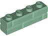 Brick, Modified 1 x 4 with Masonry Profile