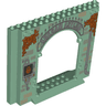Panel 4 x 16 x 10 with 'ARKHAM ASYLUM', Bricks, Leaves, Tube and Lock Pattern