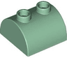 Slope, Curved 2 x 2 Double with 2 Hollow Studs