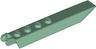 Hinge Plate 1 x 8 with Angled Side Extensions