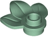 Plant Plate, Round 1 x 1 with 3 Layered Leaves