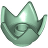 Minifigure, Headgear Crown Eggshell with 5 Points and Center Stud