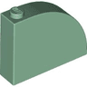 Slope, Curved 4 x 1 x 2 2/3 with Stud