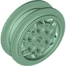 Wheel 43.2mm D. x 18mm - Flush Axle Stem