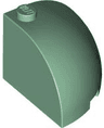 Brick, Round Corner 3 x 3 x 2 Dome Top