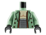 Torso Spider-Man Dr. Octopus Open Shirt Pattern / Sand Green Arms / Black Hands