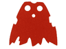 Minifigure Cape Cloth, Tattered Edges - Spongy Stretchable Fabric
