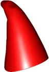 Minifigure, Headgear Hat, Cone Drooping, Wizard