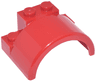 Vehicle, Mudguard 4 x 3 x 1 2/3 with Arch Round, Wide Cylinder