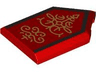 Tile, Modified 2 x 3 Pentagonal with Gold Ornaments and Black Trim Pattern (BrickHeadz Queen Amidala Dress)