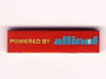 Tile 1 x 4 with 'POWERED BY allinol' Pattern