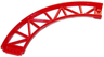 Train, Track Roller Coaster Curve, 90 degrees