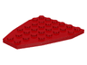 Wedge, Plate 7 x 6 without Stud Notches (Boat Bow Plate)