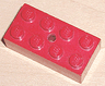 Brick 2 x 4 without Cross Supports, with Hole in Top