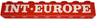 Brick 1 x 8 with 'INT-EUROPE' Serif Pattern