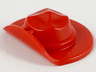 Minifigure, Headgear Hat, Wide Brim Flat