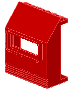 Panel 3 x 6 x 6 Sloped with Window
