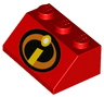Slope 45 2 x 3 with Incredibles Symbol Pattern