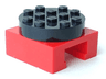 Turntable 4 x 4 Locking Grooved Base with Black Top (30516 / 30658)