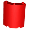 Cylinder Quarter 4 x 4 x 6