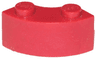 Brick, Round Corner 2 x 2 Macaroni without Stud Notch