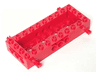 Vehicle, Base 4 x 10 x 1 1/3 with 2 x 8 Recessed Center, 4 Pins and Pin Holes