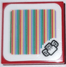 Tile 2 x 2 with Super Mario Scanner Code Koopa Paratroopa Pattern (Sticker) - Set 71383