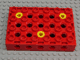 Duplo, Toolo Brick 4 x 6 with Holes on Sides and Top and 3 Screws in Top