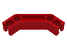 Znap Beam 4, 2 Holes, 2 Bends