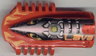 Technic Block 3 x 5 x 1 2/3 with RoboRider Lava Pattern