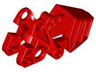 Bionicle Foot with Ball Joint Socket 3 x 6 x 2 1/3, Rounded Tops